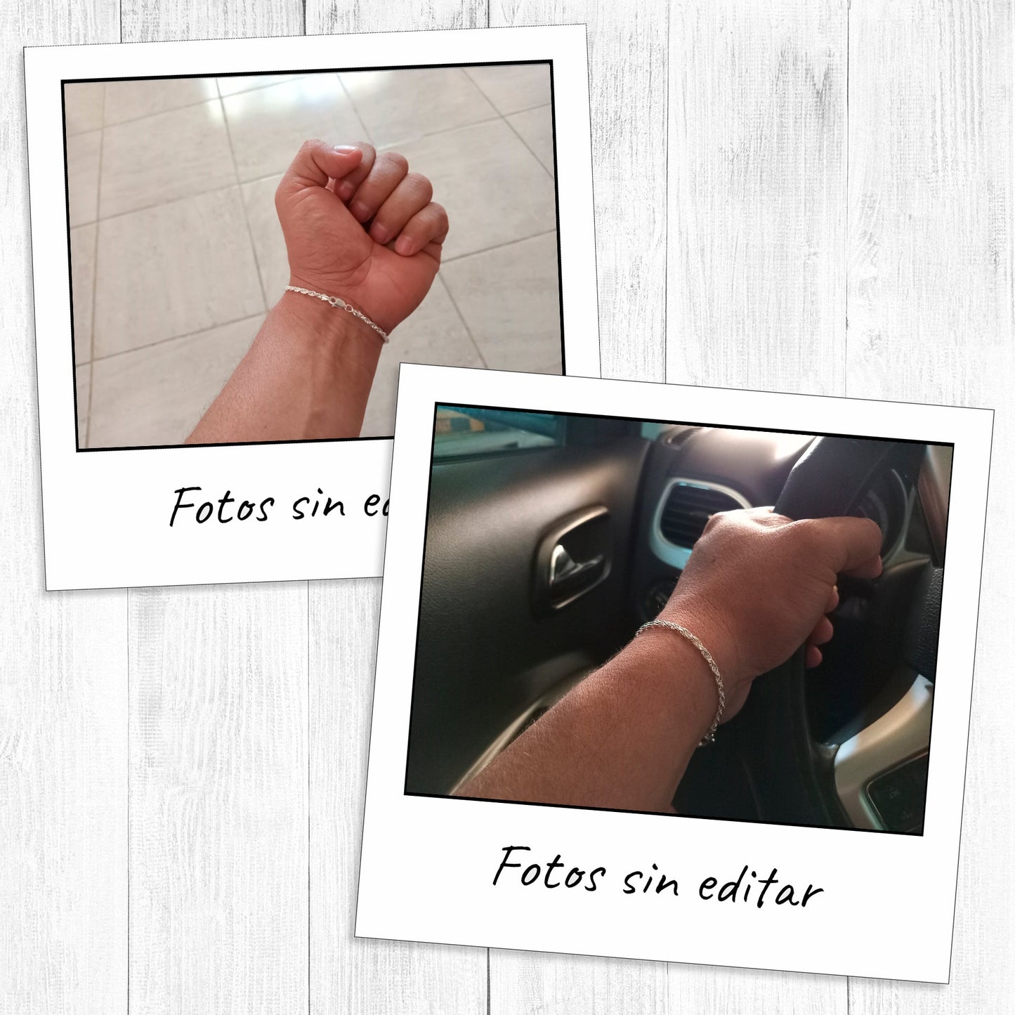 LPPD084 Pulsera Torsal Diam 3 mm x 19 cm en Plata Ley .925 1889205673