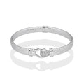 LPPD132 Pulsera Brazalete Dama Mod Belt Super Diamantada en Plata .925