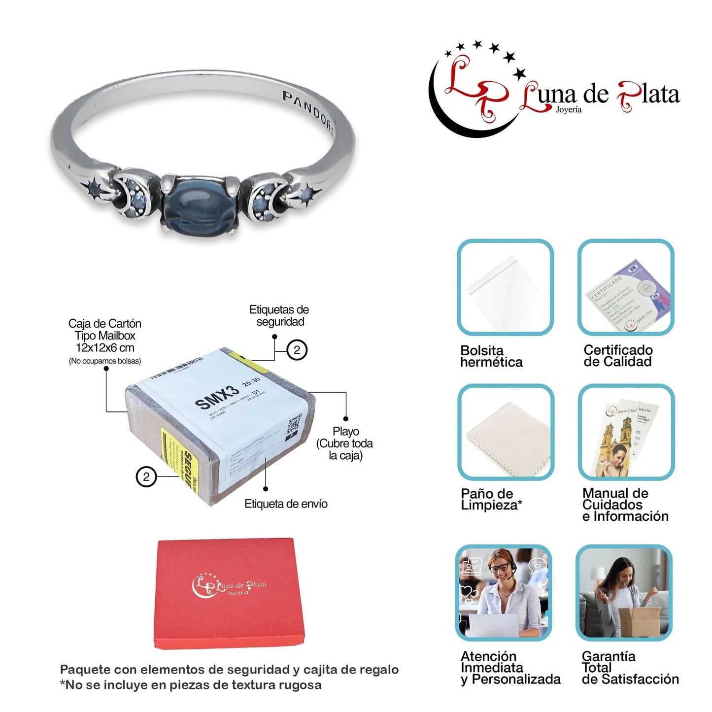 TMPAD001 Anillo Pand Princesas Jazmín en Plata Fina .925