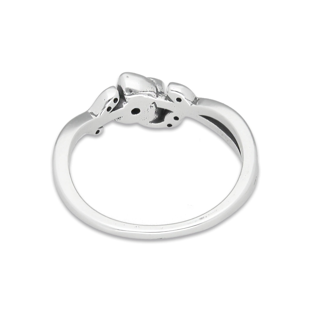 TMPAD002 Anillo Pand Princesas Bella en Plata Fina .925