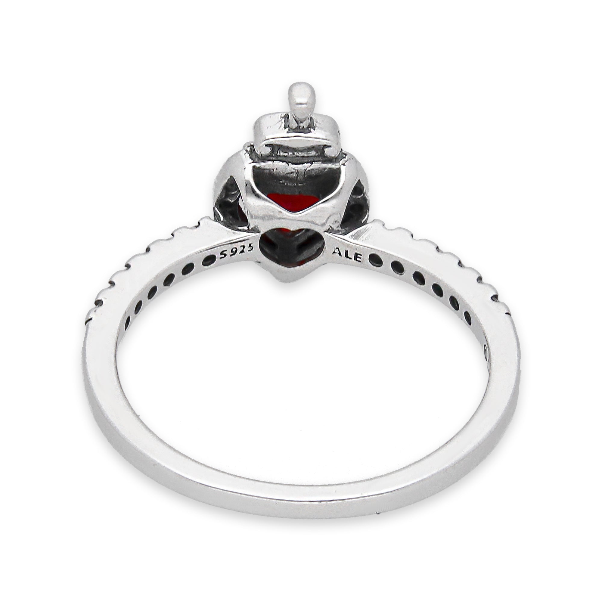 TMPAD005 Anillo Pand Princesas Malefica en Plata Fina .925