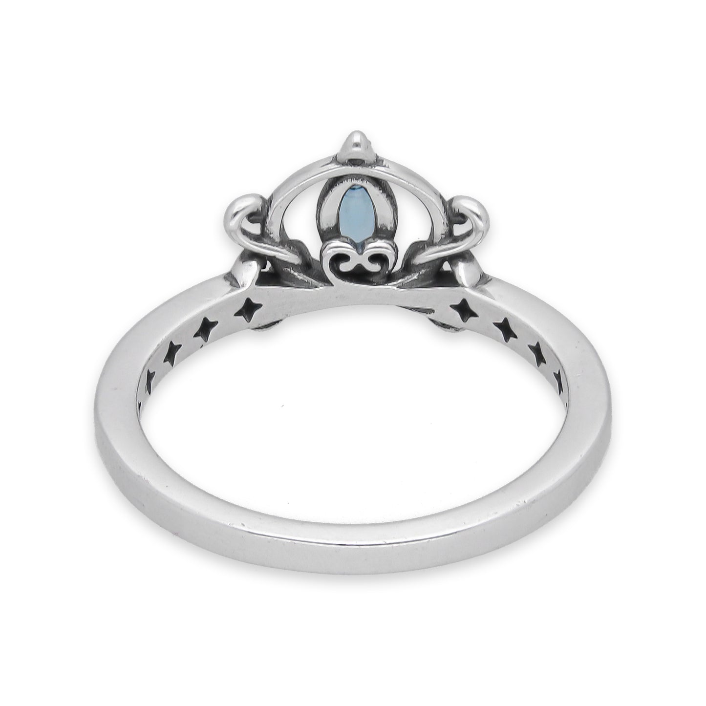 TMPAD006 Anillo Pand Princesas Cenicienta en Plata Fina .925