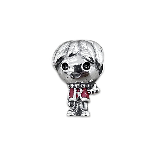 TMPCH047 Dije Charm Pand Harry Potter Ron Weasley en Plata Fina .925