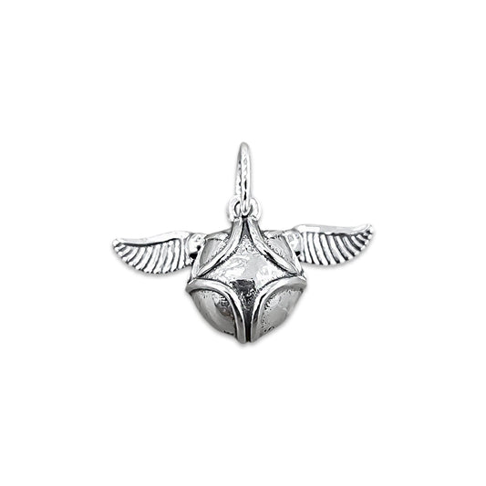 TMPCH050 Dije Charm Pand Harry Potter Snitch en Plata Fina .925
