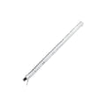 TMPPC007-21 Pulsera Caballero Modelo Rlx 1x1 Centro Corto 8 mm de Ancho x 21 cm de Largo en Plata Fina .925