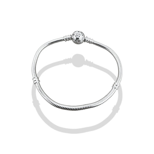 TMPPD010-18 Pulsera Dama Pand Bola Constelación 18 cm en Plata Fina .925