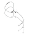 TMPPD016 Pulsera Dama Pand Bolas Lisas Colgantes Ajustable en Plata Fina .925