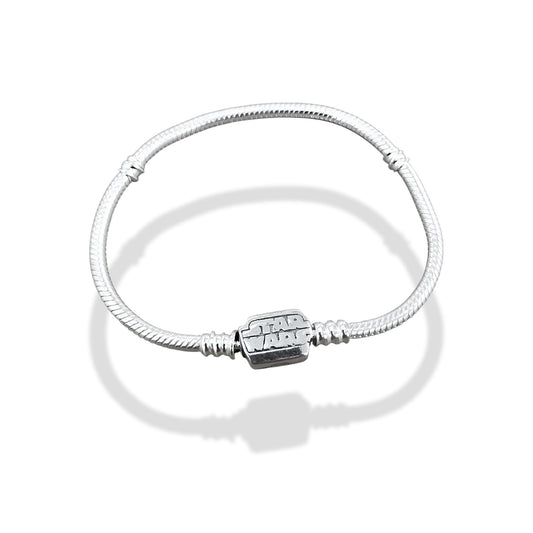 TMPPD024-17 Pulsera Dama Pand Stars Wars 17 cm en Plata Fina .925