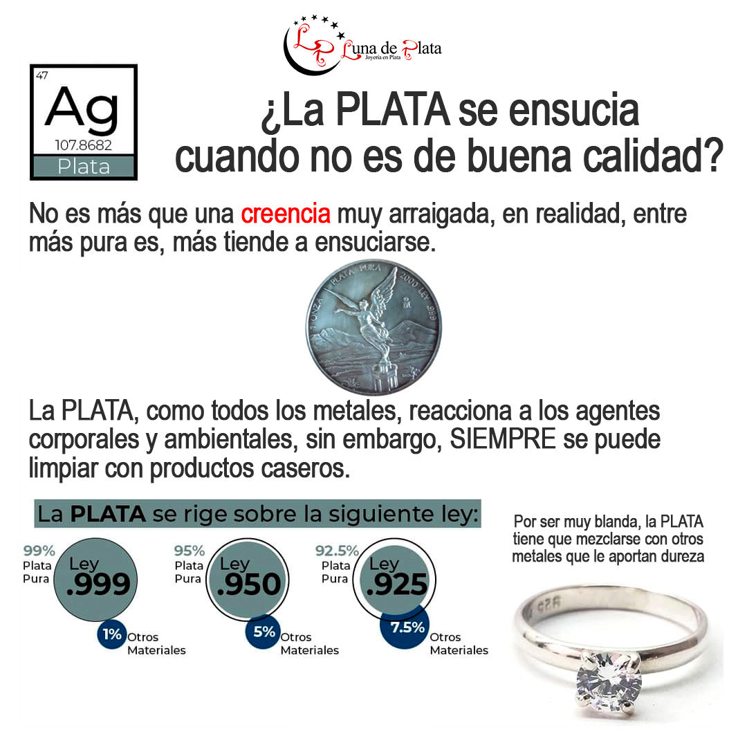 LPAP001 Arete Broquel Plata .925 Modelo Catarinas Crist TaxcoMLM910015968